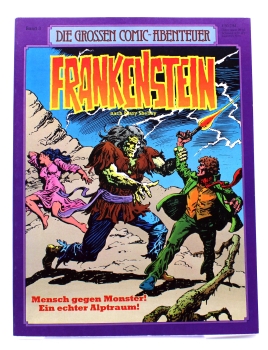 Die grossen Comic-Abenteuer Album Nr. 3: Frankenstein nach Mary Shelley von Ehapa